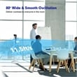 Portable 48inch Tower Fan with Remote and LED Control White