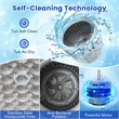 Portable Washing Machine 11 LBS Full Automatic Washer Machine Gray