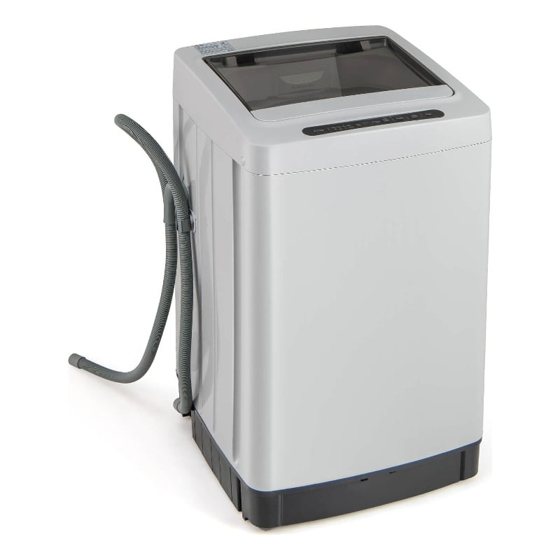 Portable Washing Machine 11 LBS Full Automatic Washer Machine Gray