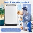Portable Washing Machine 11 LBS Full Automatic Washer Machine White