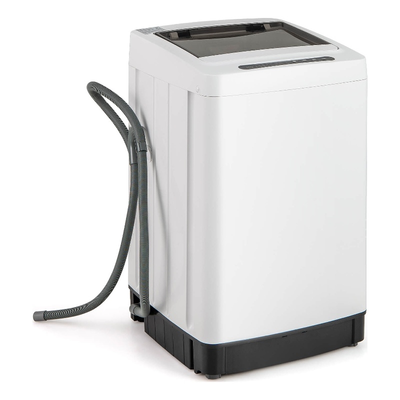 Portable Washing Machine 11 LBS Full Automatic Washer Machine White