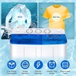 Portable Twin Tub Washing Machine Washer and SpinnerBlue