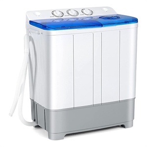 Portable Twin Tub Washing Machine Washer and SpinnerBlue