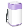 8lbs Portable Fully Automatic Washing Machine with Drain Pump Purple