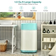 8lbs Portable Fully Automatic Washing Machine with Drain Pump Green