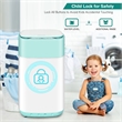 8lbs Portable Fully Automatic Washing Machine with Drain Pump Green