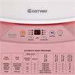 8lbs Portable Fully Automatic Washing Machine with Drain Pump Pink