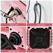 8lbs Portable Fully Automatic Washing Machine with Drain Pump Pink