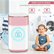 8lbs Portable Fully Automatic Washing Machine with Drain Pump Pink
