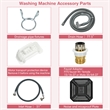 8lbs Portable Fully Automatic Washing Machine with Drain Pump Pink