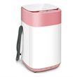 8lbs Portable Fully Automatic Washing Machine with Drain Pump Pink