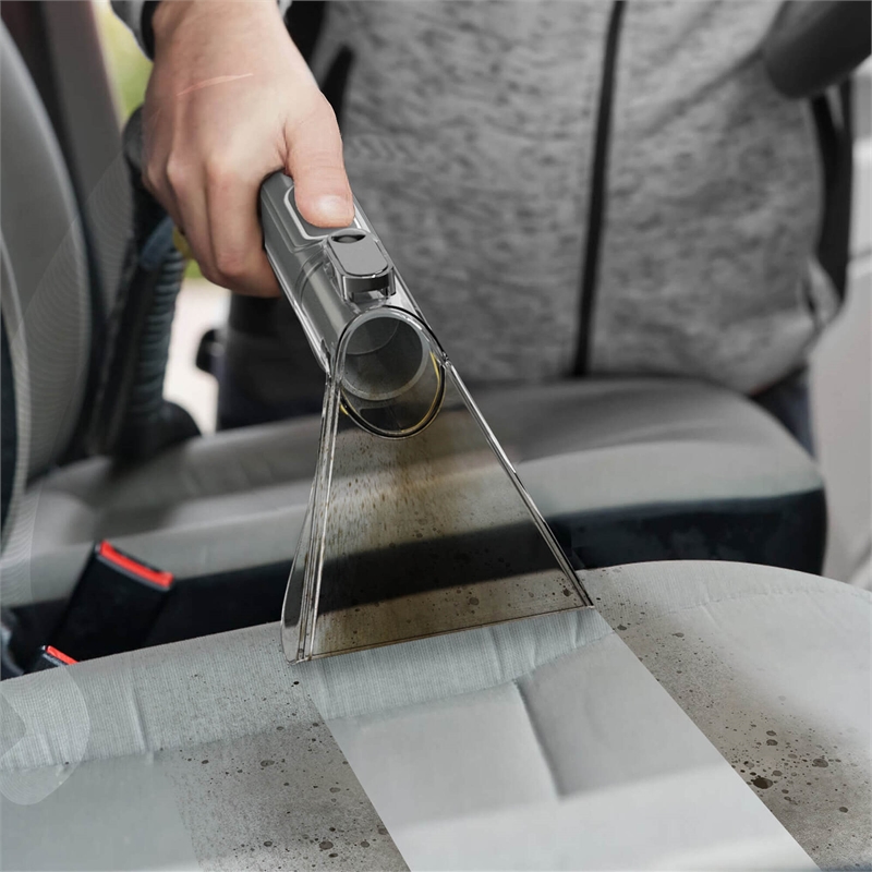 Carpet Cleaner Machine Powerful Suction Dual Water Tank Gray