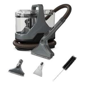 Carpet Cleaner Machine Powerful Suction Dual Water Tank Gray