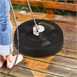 16 Inch Pressure Washer Surface Cleaner Attachment 3000 PSI Black