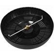 16 Inch Pressure Washer Surface Cleaner Attachment 3000 PSI Black
