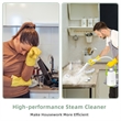 1000W Portable Hand held Steam Cleaner with 10 Accessories Green
