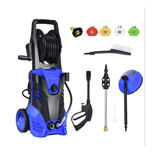 3000PSI Electric High Pressure Washer Machine 2 GPM 2000W Blue