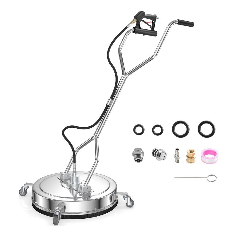 20inch Pressure Washer Surface Cleaner Stainless Steel Power Silver