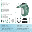 1400W Multipurpose Handheld Steam Cleaner Steam Mop Green