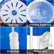5.5lbs Portable Mini Compact Washing Machine Electric Laundry Blue