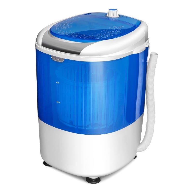 5.5lbs Portable Mini Compact Washing Machine Electric Laundry Blue