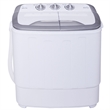 Compact Mini Twin Tub 8lbs Washing Machine White