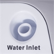 Compact Mini Twin Tub 8lbs Washing Machine White