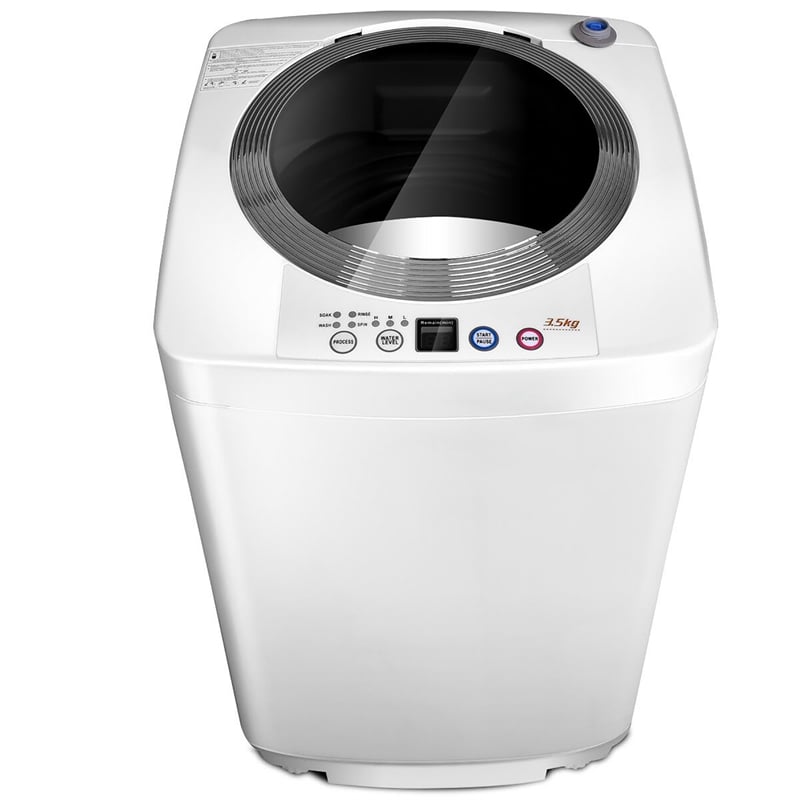 Full Automatic Laundry Wash Machine Washer Spinner Drain Pump White