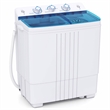 Compact Mini Portable Twin Tub Washing Machine 20 Lbs Washer Spinner Blue