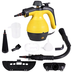 Multifunction Portable Steamer Household Steam Cleaner 1050W Yellow