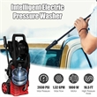 2030PSI Electric Pressure Washer Cleaner 1.7 GPM 1800W with Hose Reel Red