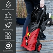 2030PSI Electric Pressure Washer Cleaner 1.7 GPM 1800W with Hose Reel Red