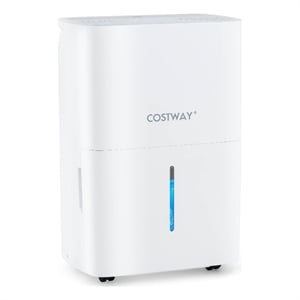 22.5 Pint(DOE) Energy Star Dehumidifier with 2 Modes 5000 Sq.ft Coverage Area White Plastic
