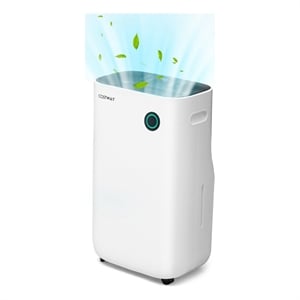 19 Pint(DOE) Quiet Dehumidifier with 5 Modes 4500 Sq.ft Coverage Area White