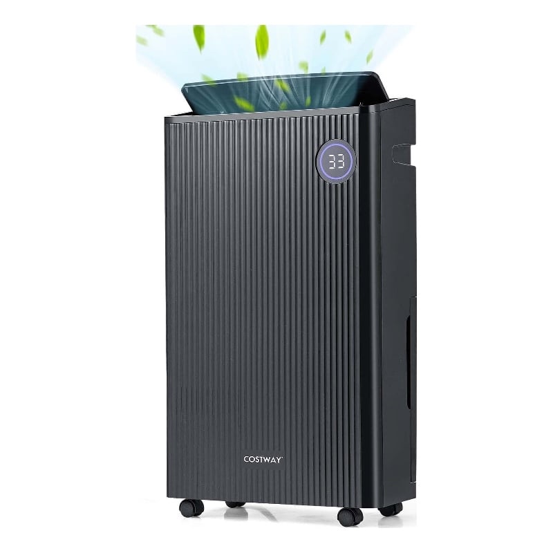 19 Pint(DOE) 4500 Sq.ft Dehumidifier for Basement with 4 Modes 3 Color Black