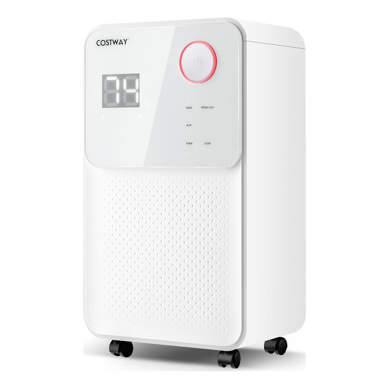 9 Pint(DOE) Dehumidifier 2000 Sq.ft Coverage Area White