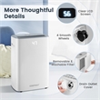 15.5 Pint(DOE) Dehumidifier for Basement 4500 Sq.ft White