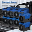 50 Pint(DOE) Commercial Dehumidifier with Pump Drain Hose Blue