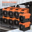 50 Pint(DOE) Commercial Dehumidifier with Pump Drain Hose Orange