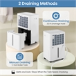 16 Pint(DOE) Dehumidifier for Basement 4500 Sq.Ft White