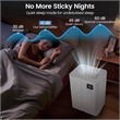 16 Pint(DOE) Dehumidifier for Basement 4500 Sq.Ft White