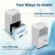 9 Pint(DOE) Portable Dehumidifier 2500 Sq.ft Coverage Area Yellow