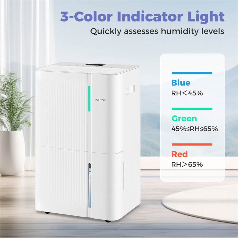 22 Pint(DOE) Dehumidifier for Home 6000 Sq.Ft Dehumidifier White