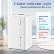 22 Pint(DOE) Dehumidifier for Home 6000 Sq.Ft Dehumidifier White