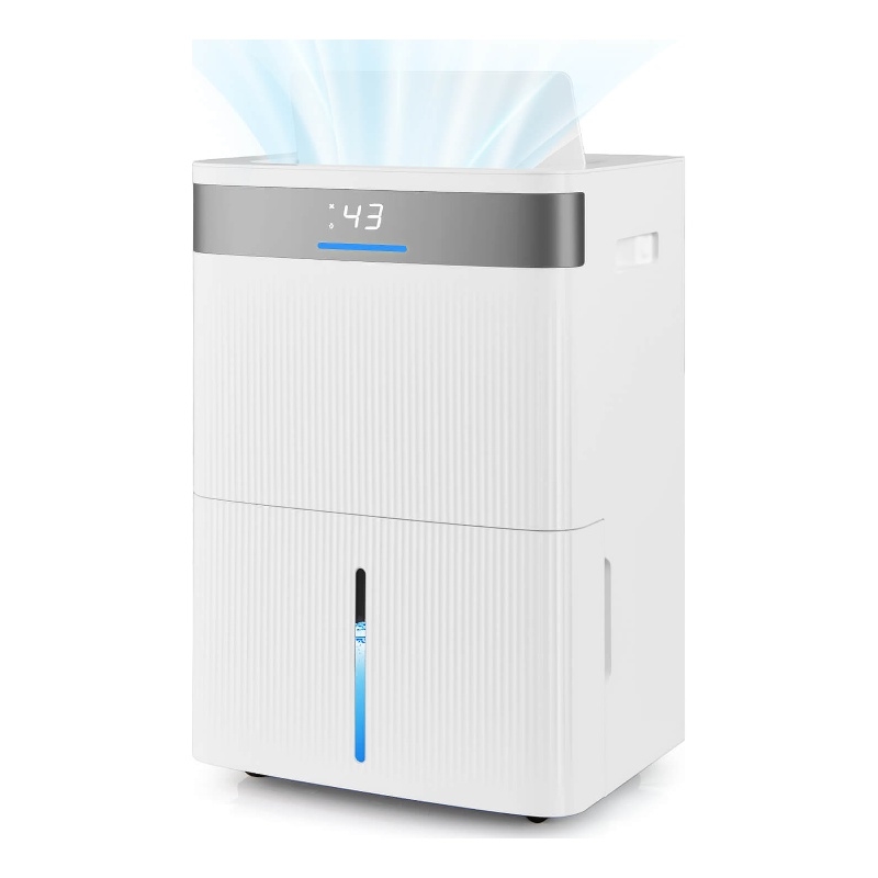 35 Pint(DOE) Dehumidifier for Home 8000 Sq.ft Coverage Area White