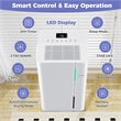 35 Pint(DOE) Dehumidifier for Home 8000 Sq.Ft Dehumidifier White