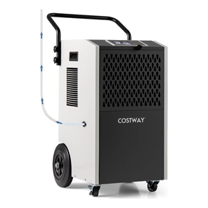 49 Pint(DOE) Commercial Dehumidifier 7500 Sq.ft Coverage Area White