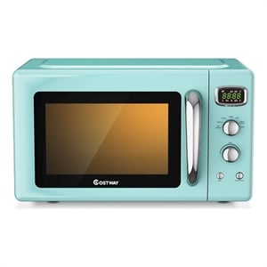0.9Cu.ft. Retro Countertop Microwave Oven 900W Green