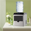 2 in 1 Stainless Steel Countertop Ice Maker Silver