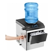 2 in 1 Stainless Steel Countertop Ice Maker Silver